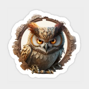 Mad OWL Sticker